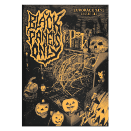 Black Panels Only Zine Issue 3 front cover